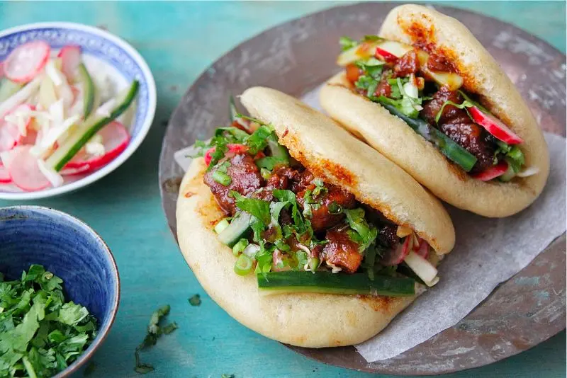 B&aacute;nh bao kẹp Đ&agrave;i Bắc với hương vị thơm ngon, lạ miệng 6