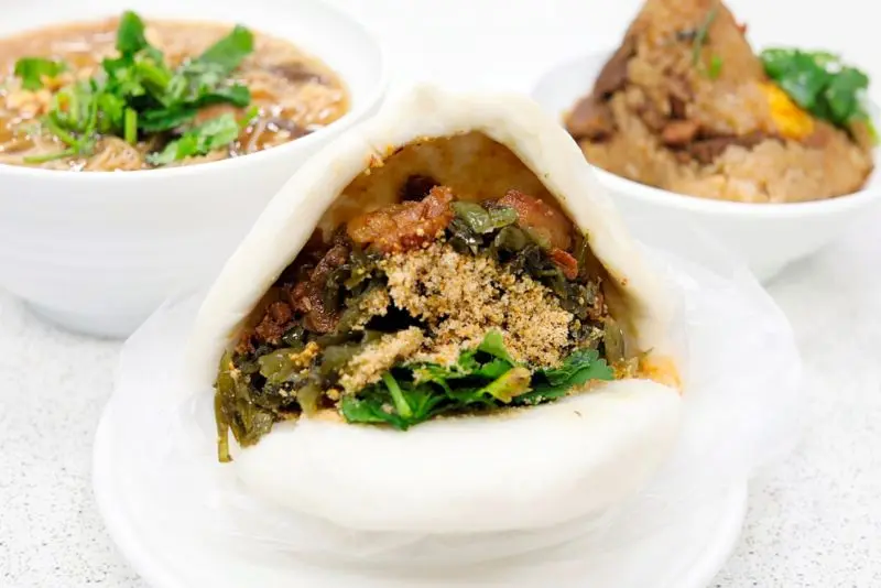 B&aacute;nh bao kẹp Đ&agrave;i Bắc với hương vị thơm ngon, lạ miệng 3