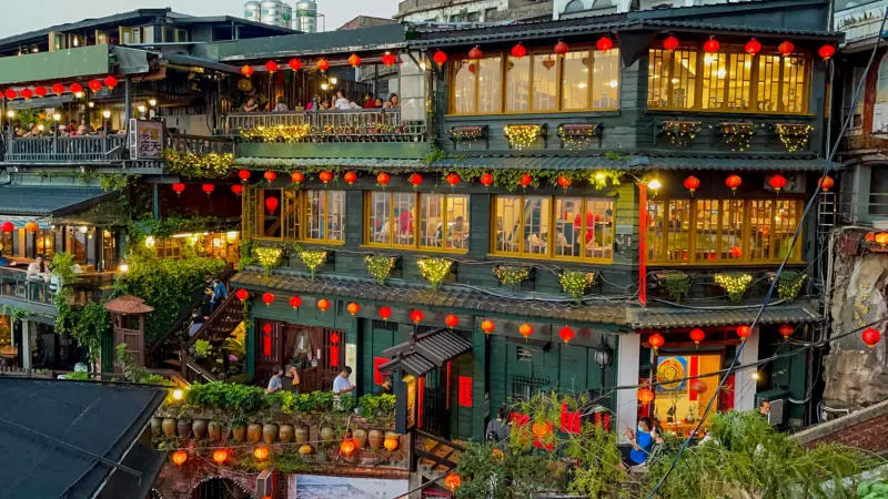 Có một Làng cổ Cửu Phần lãng mạn, độc đáo tại Đài Loan 5