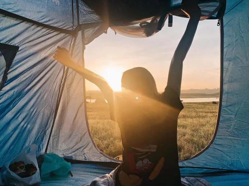 Chill cùng trải nghiệm camping Hồ Trị An cực lãng mạn 7