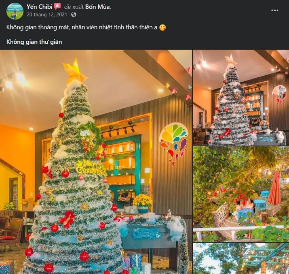 Bốn M&ugrave;a Garden Coffee House and Tea Leaf, cảm nhận Đ&agrave; Lạt tại Pleiku 10