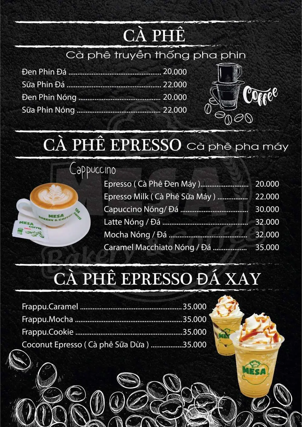 Đến Mesa Bakery Coffee để thưởng thức menu b&aacute;nh ngọt độc đ&aacute;o 3