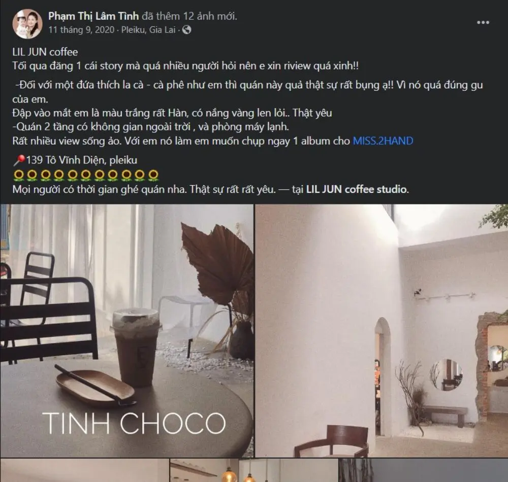 Kh&aacute;m ph&aacute; Lil Jun Coffee Studio c&ugrave;ng những g&oacute;c sống ảo cực chất 9