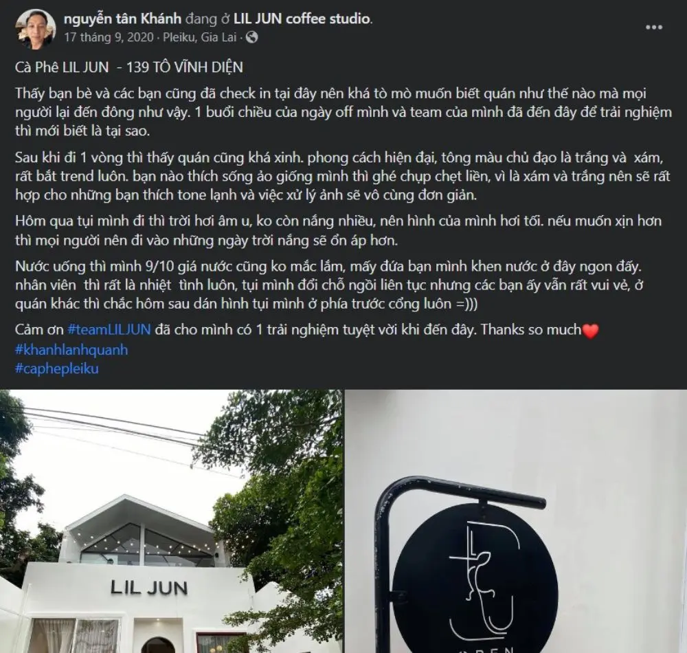 Kh&aacute;m ph&aacute; Lil Jun Coffee Studio c&ugrave;ng những g&oacute;c sống ảo cực chất 10