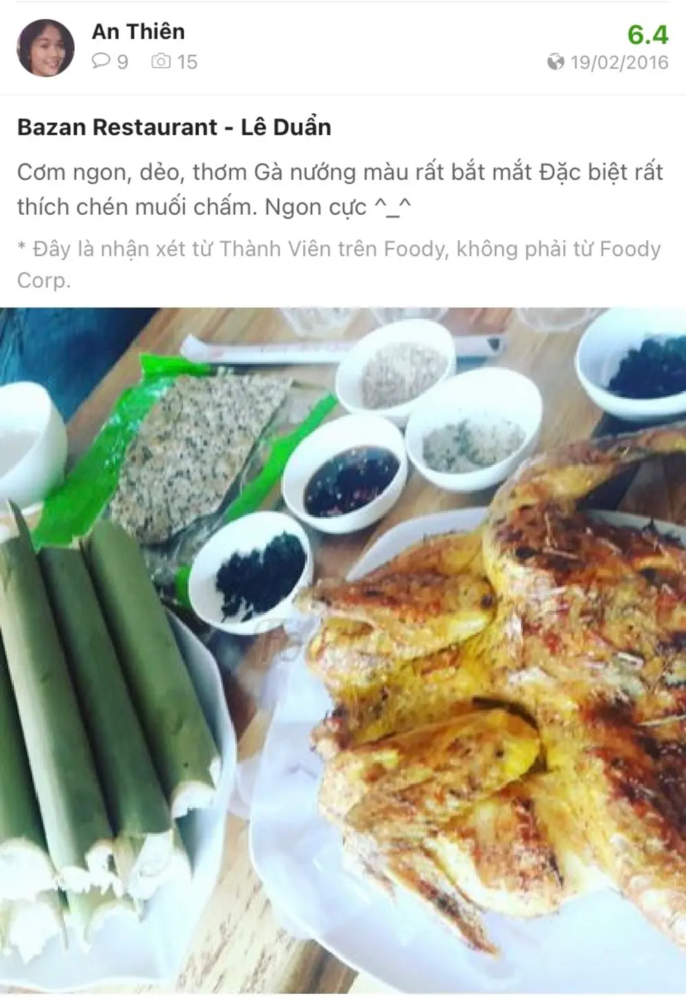 Thưởng thức quán cơm lam gà nướng Bazan nức tiếng tại Gia Lai 11