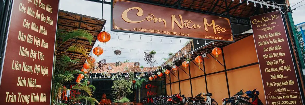 Ghé Cơm niêu Mộc Gia Lai thưởng thức tinh túy ẩm thực Việt