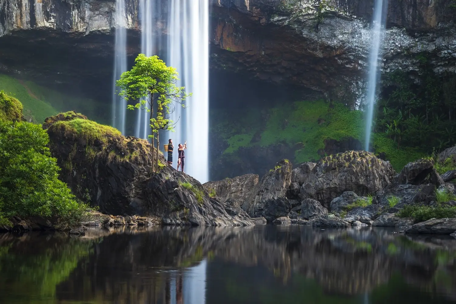 Lịch tr&igrave;nh trekking th&aacute;c Hang &Eacute;n, tuyệt t&aacute;c thi&ecirc;n nhi&ecirc;n ở Kbang 3