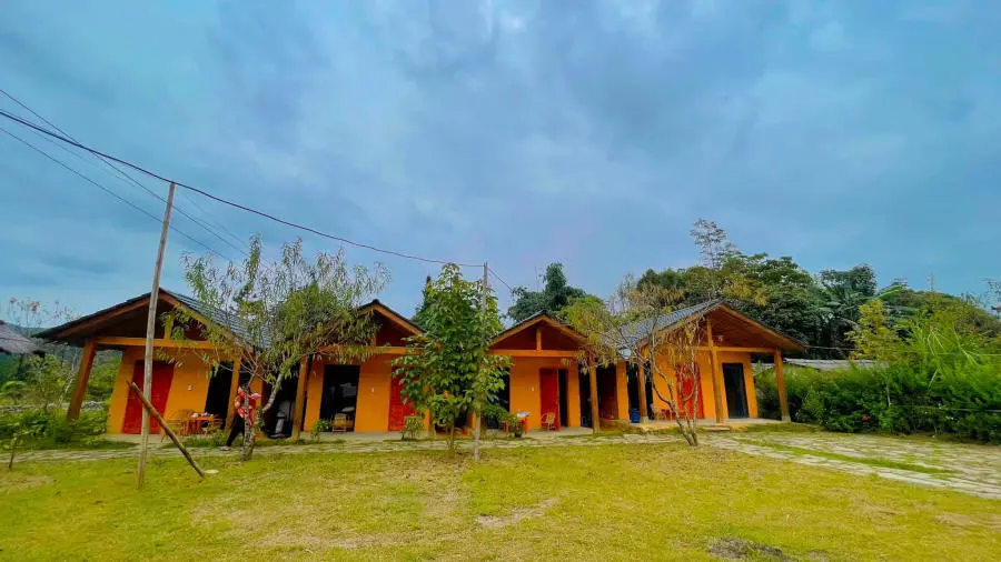Độc đ&aacute;o Những nếp nh&agrave; tr&igrave;nh tường ở H&agrave; Giang 7