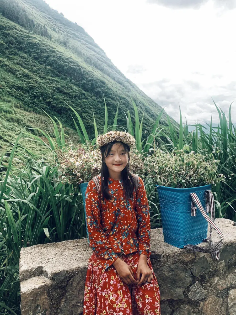 Vi vu H&agrave; Giang đi t&igrave;m b&igrave;nh y&ecirc;n tr&ecirc;n v&ugrave;ng cao xinh đẹp 15