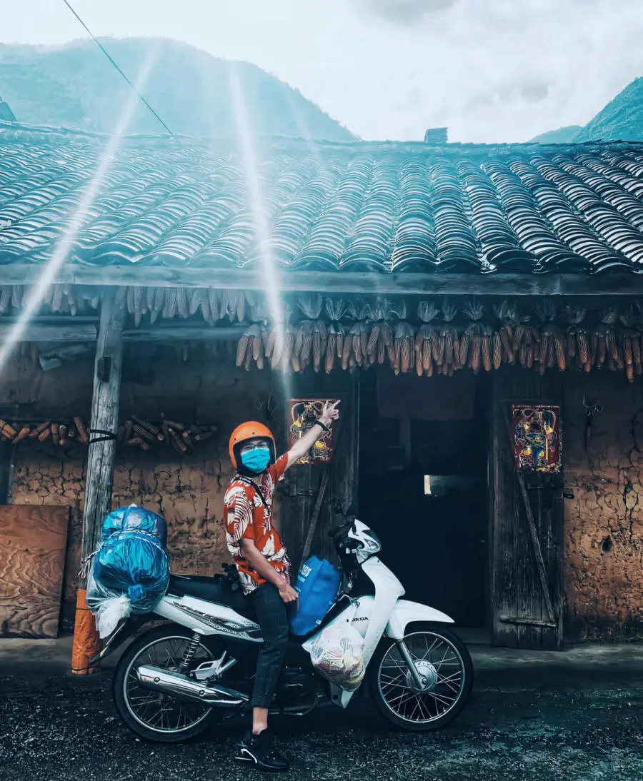 Vi vu H&agrave; Giang đi t&igrave;m b&igrave;nh y&ecirc;n tr&ecirc;n v&ugrave;ng cao xinh đẹp 14