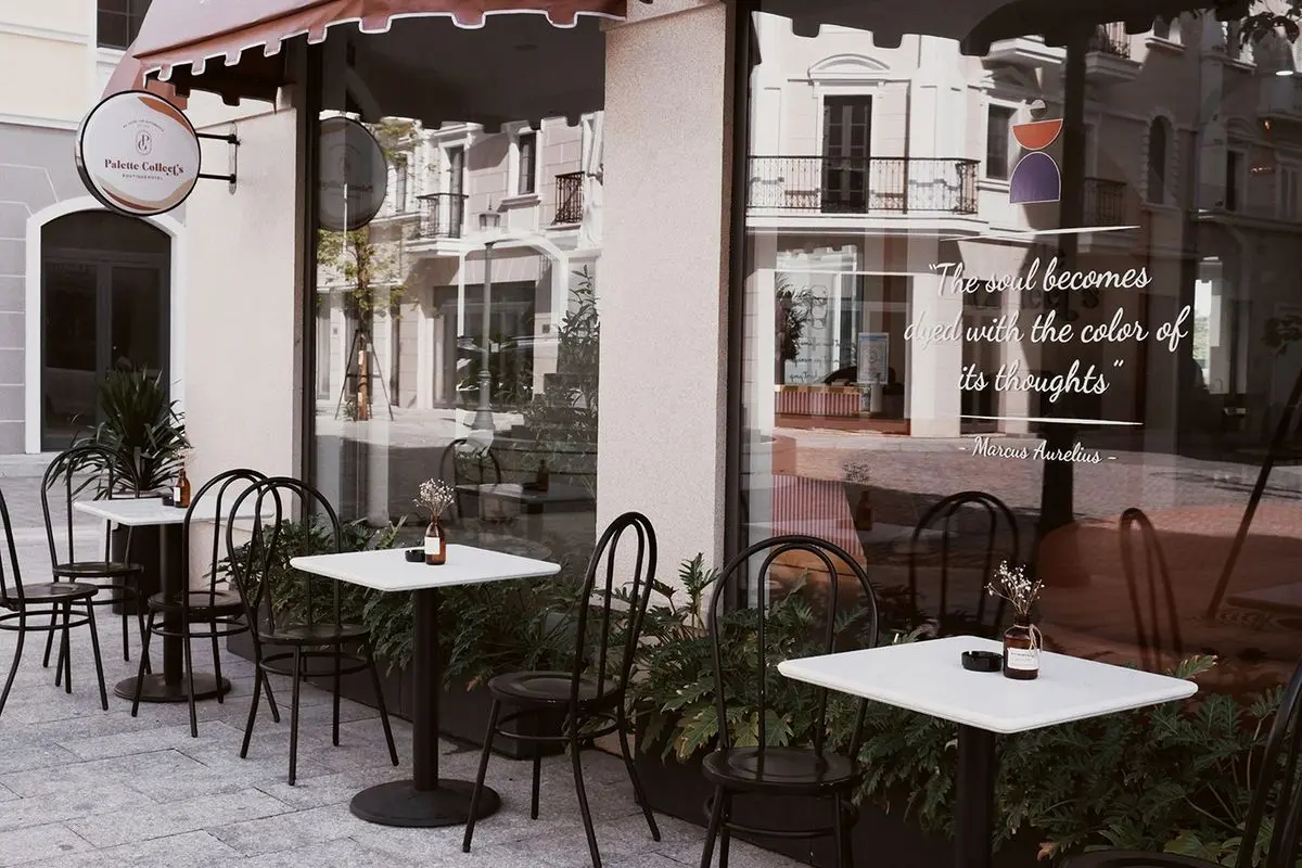 Ấn tượng Palette Collect's Cafe với không gian đúng chuẩn sang xịn mịn 2