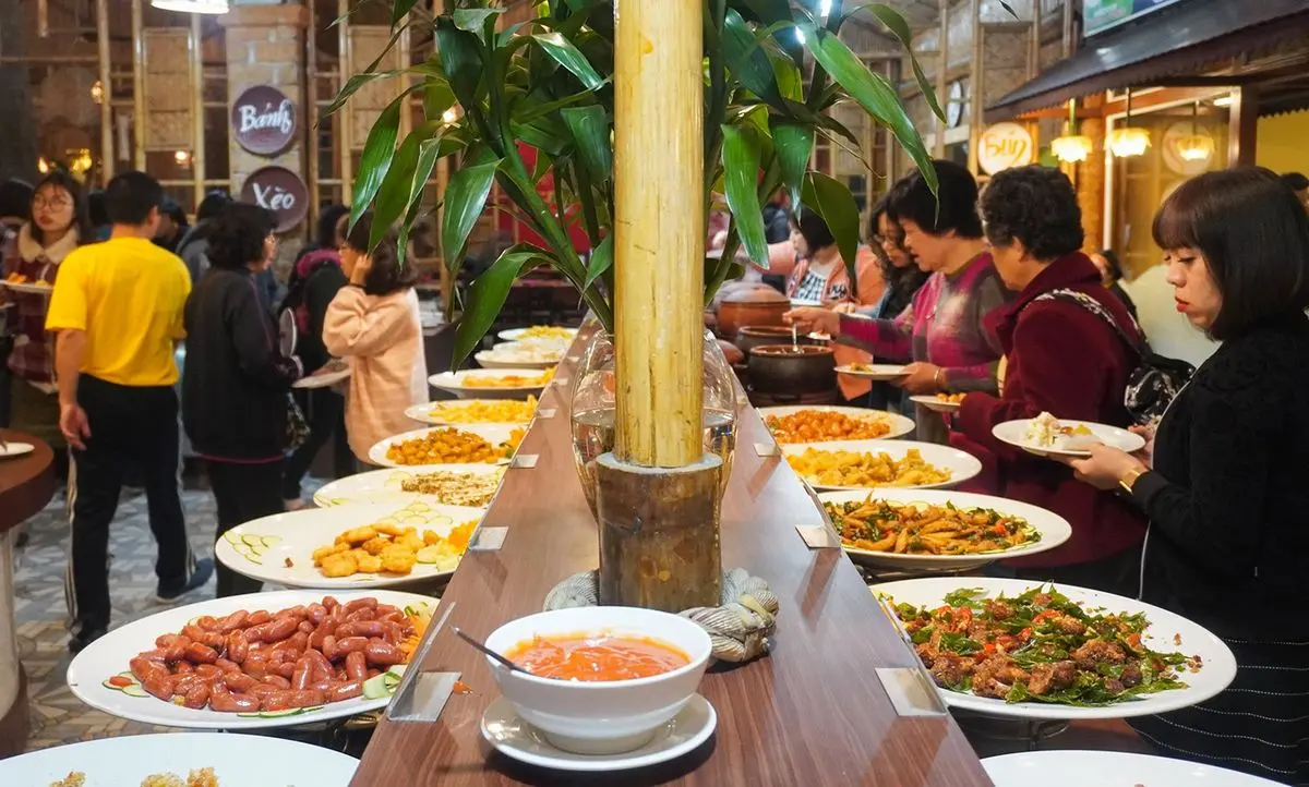 Nh&agrave; h&agrave;ng Sen &Aacute; Đ&ocirc;ng Hạ Long - Buffet hải sản sang, xịn, mịn 5