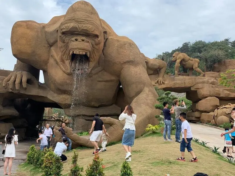 C&ocirc;ng vi&ecirc;n King Kong Tuần Ch&acirc;u, vẻ đẹp đến từ những c&ocirc;ng tr&igrave;nh đi&ecirc;u khắc 5