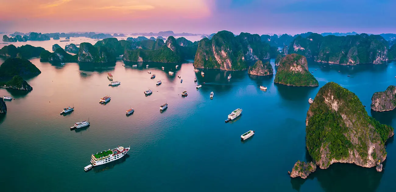 Đến Vịnh Hạ Long, k&igrave; quan di sản thế giới c&ugrave;ng c&ocirc; n&agrave;ng Thu Thảo 2