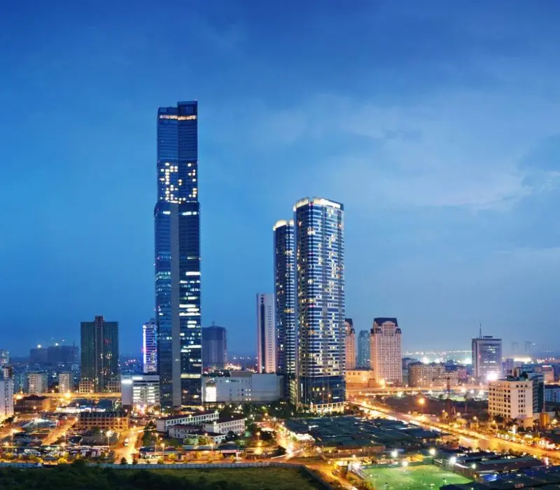 Check in toà nhà Keangnam Landmark 72 nổi tiếng tại Hà Nội