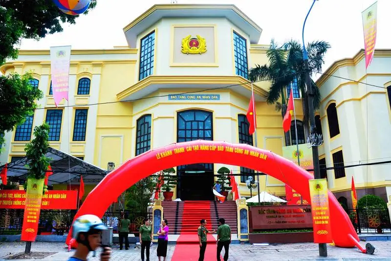 Bảo t&agrave;ng C&ocirc;ng an Nh&acirc;n d&acirc;n, chứng t&iacute;ch h&agrave;o h&ugrave;ng của lịch sử 2