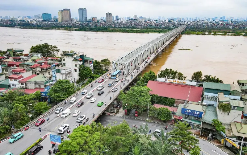 Cầu Chương Dương: C&ocirc;ng tr&igrave;nh lịch sử kết nối hai bờ s&ocirc;ng Hồng 3