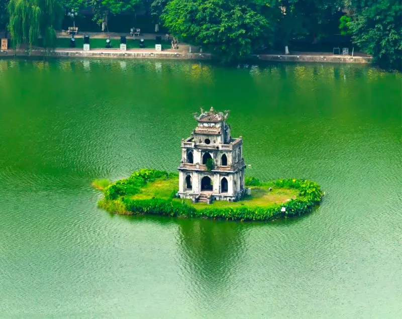 Cầu Th&ecirc; H&uacute;c nối đ&ocirc;i bờ lưu dấu n&eacute;t đẹp văn h&oacute;a H&agrave; Nội 7