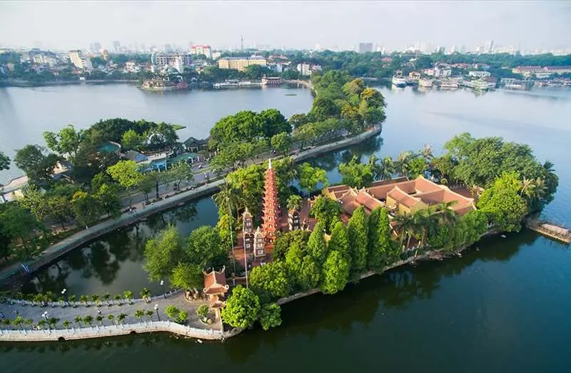 Đến Hồ Tây ngắm cảnh đẹp có một không hai giữa lòng thủ đô 2