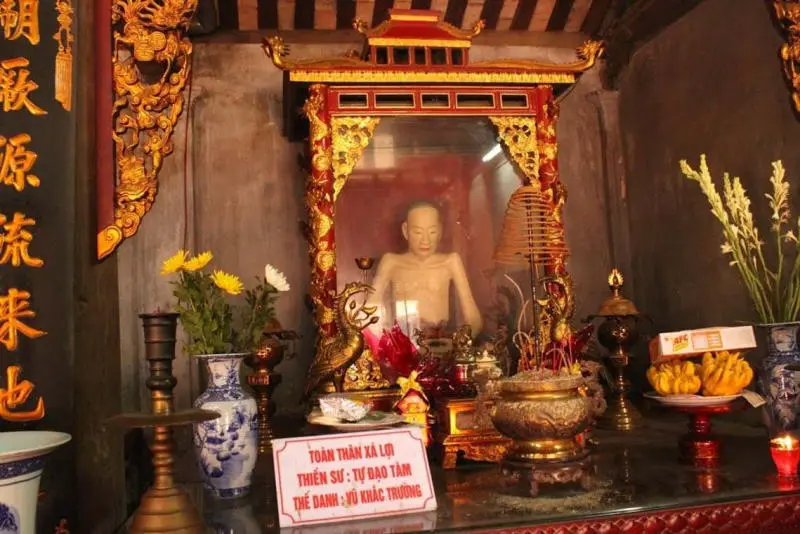 Gh&eacute; thăm ch&ugrave;a Đậu linh thi&ecirc;ng, cổ k&iacute;nh hơn 2000 năm tuổi 6
