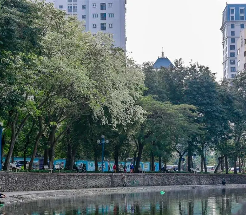 Kh&aacute;m ph&aacute; hồ Giảng V&otilde;: Vẻ đẹp thi&ecirc;n nhi&ecirc;n của H&agrave; Nội 3