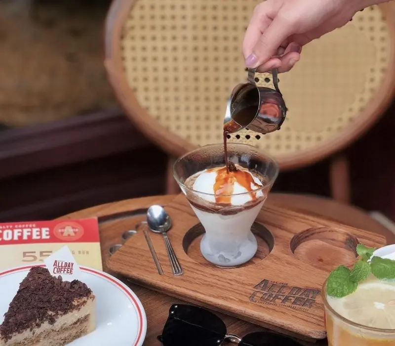 All Day Coffee, mảng màu đậm chất Âu giữa lòng thủ đô