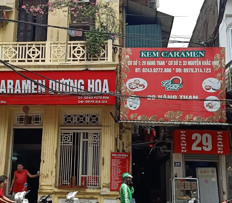 Caramen Hàng Than: Điểm hẹn lý tưởng cho những tâm hồn yêu ngọt
