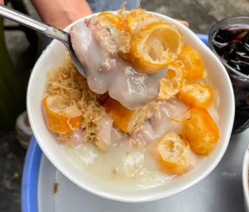 9 qu&aacute;n ch&aacute;o sườn H&agrave; Nội thu h&uacute;t t&iacute;n đồ s&agrave;nh ăn 8