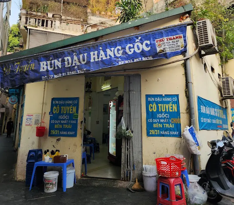 B&uacute;n đậu H&agrave;ng Khay, thưởng thức tinh hoa ẩm thực H&agrave; Th&agrave;nh 3