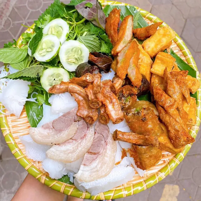 B&uacute;n đậu H&agrave;ng Khay, thưởng thức tinh hoa ẩm thực H&agrave; Th&agrave;nh 2