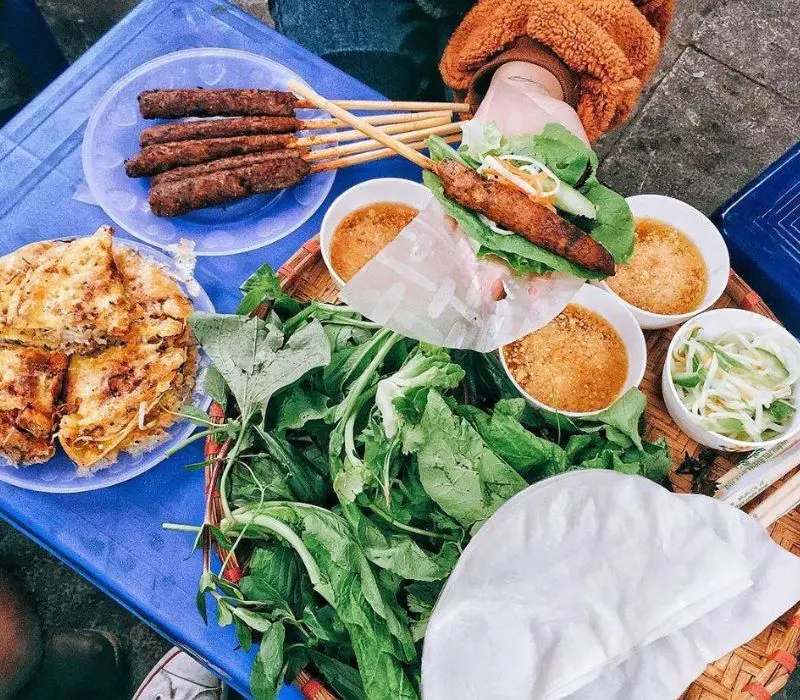 Checklist 10 qu&aacute;n b&aacute;nh x&egrave;o ngon H&agrave; Nội ăn l&agrave; m&ecirc; 11