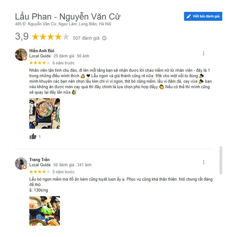Lẩu Phan, thương hiệu lẩu l&acirc;u đời nức tiếng của thủ đ&ocirc; 19