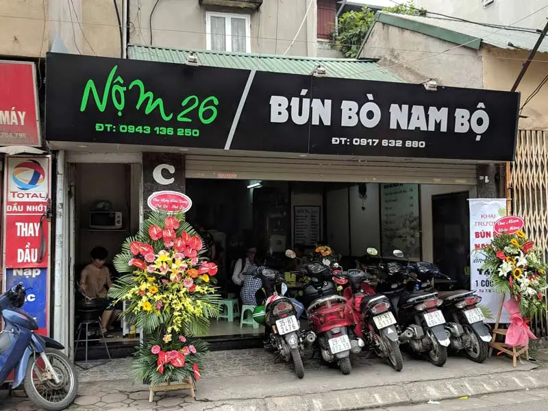 M&aacute;ch nhỏ bạn 10 qu&aacute;n nộm b&ograve; kh&ocirc; ngon ở H&agrave; Nội được d&acirc;n s&agrave;nh ăn m&ecirc; t&iacute;t 9