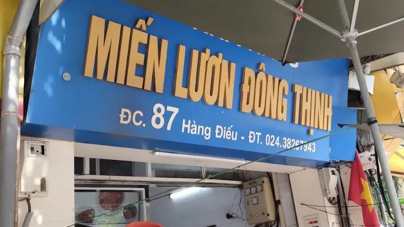 Miến lươn Đ&ocirc;ng Thịnh nh&agrave; h&agrave;ng Michelin chuy&ecirc;n menu m&oacute;n lươn 2