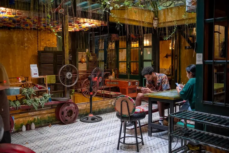 Thăm Hidden Gem Coffee H&agrave; Nội trải nghiệm lối sống xanh độc đ&aacute;o 2