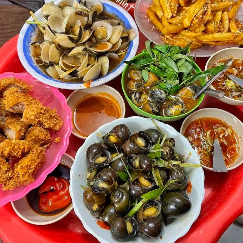Thưởng thức ốc luộc H&agrave; Nội với top 15 qu&aacute;n ngon nổi tiếng 3
