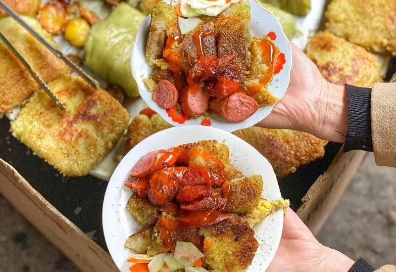 Top 8 qu&aacute;n b&aacute;nh chưng r&aacute;n H&agrave; Nội nổi tiếng, si&ecirc;u ngon 6