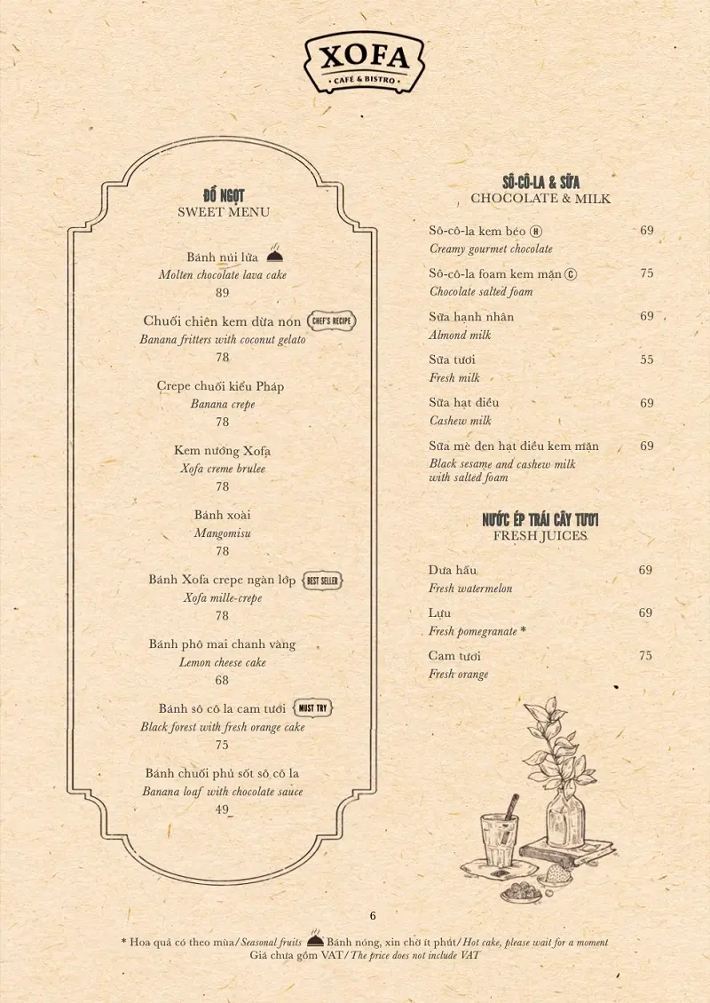 Xofa Caf&eacute; & Bistro: nơi tr&uacute; ch&acirc;n ấm &aacute;p mỗi khi đ&ecirc;m về 17