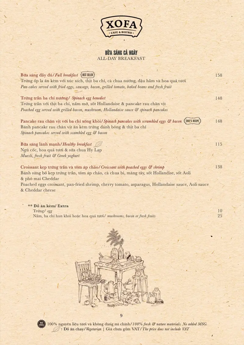 Xofa Caf&eacute; & Bistro: nơi tr&uacute; ch&acirc;n ấm &aacute;p mỗi khi đ&ecirc;m về 16