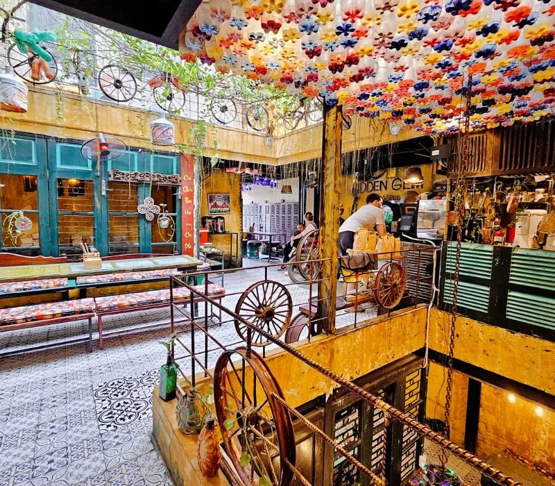 Thăm Hidden Gem Coffee Hà Nội trải nghiệm lối sống xanh độc đáo