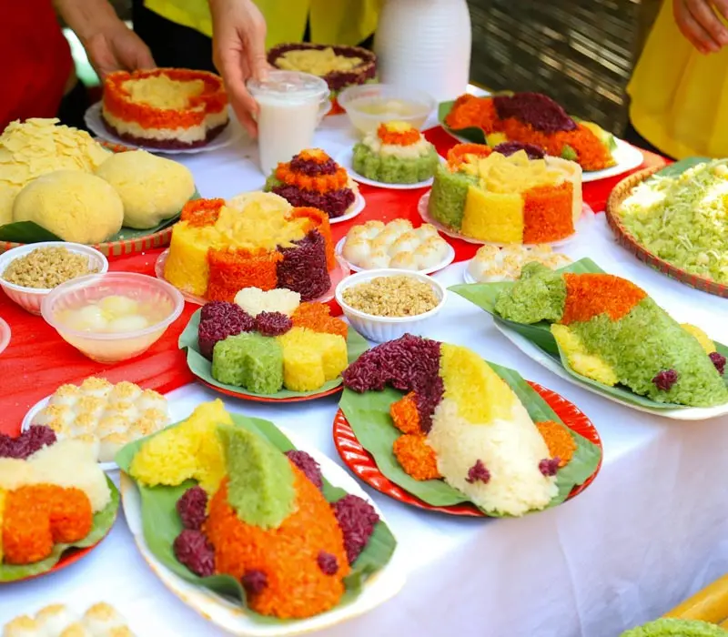 Thưởng thức xôi Phú Thượng, tinh hoa ẩm thực Hà Thành