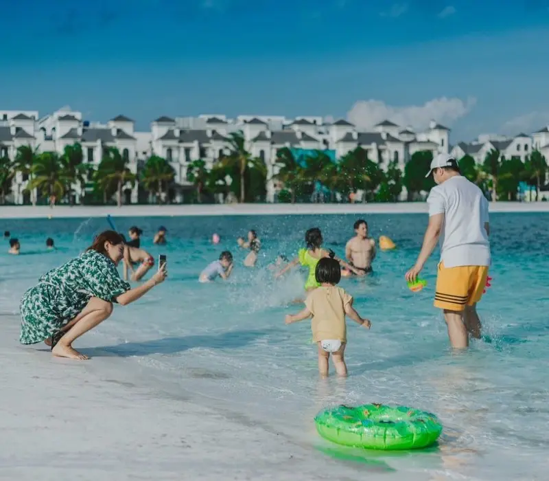 Biển Hồ Nước Mặn Ocean Park, tọa độ giải trí độc lạ giữa lòng thủ đô