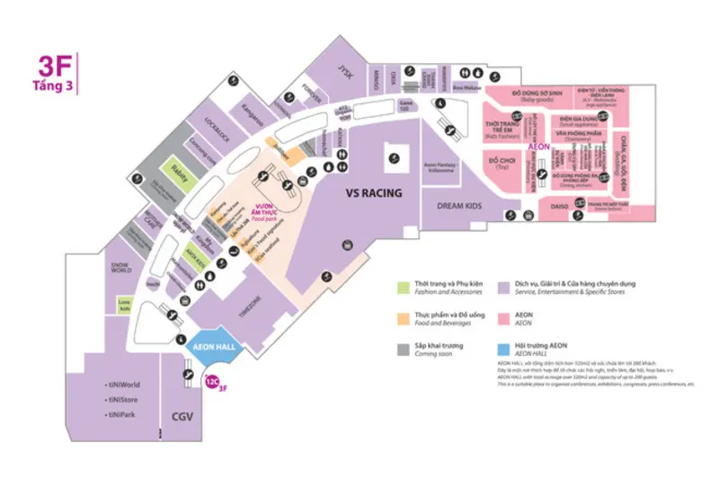 Aeon Mall Hà Đông có gì? Kinh nghiệm mua sắm, ăn uống, giải trí chi tiết 5