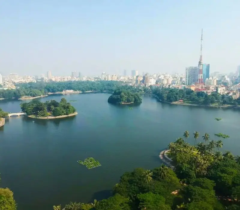Kh&aacute;m ph&aacute; hồ Bảy Mẫu: L&aacute; phổi xanh giữa l&ograve;ng H&agrave; Nội 2