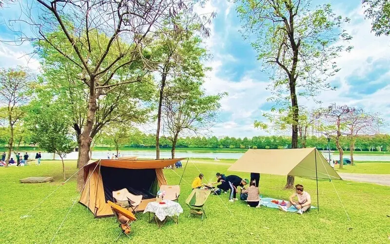 Mách bạn top 18 điểm camping Hà Nội có cảnh đẹp cực chill 4