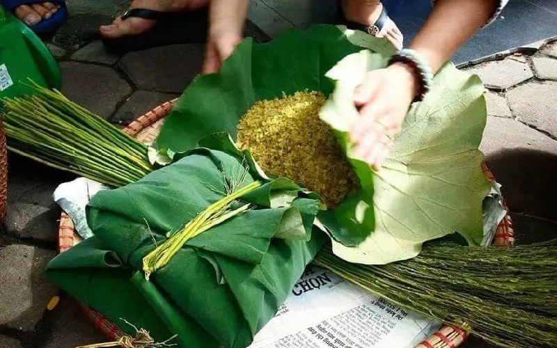 Mùa cốm Hà Nội: Khi thu chạm ngõ trên từng con phố 3
