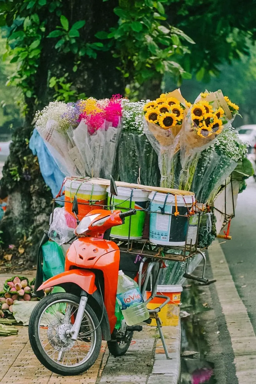 Những chiếc xe hoa H&agrave; Nội, v&ugrave;ng trời k&yacute; ức của người d&acirc;n thủ đ&ocirc; 3
