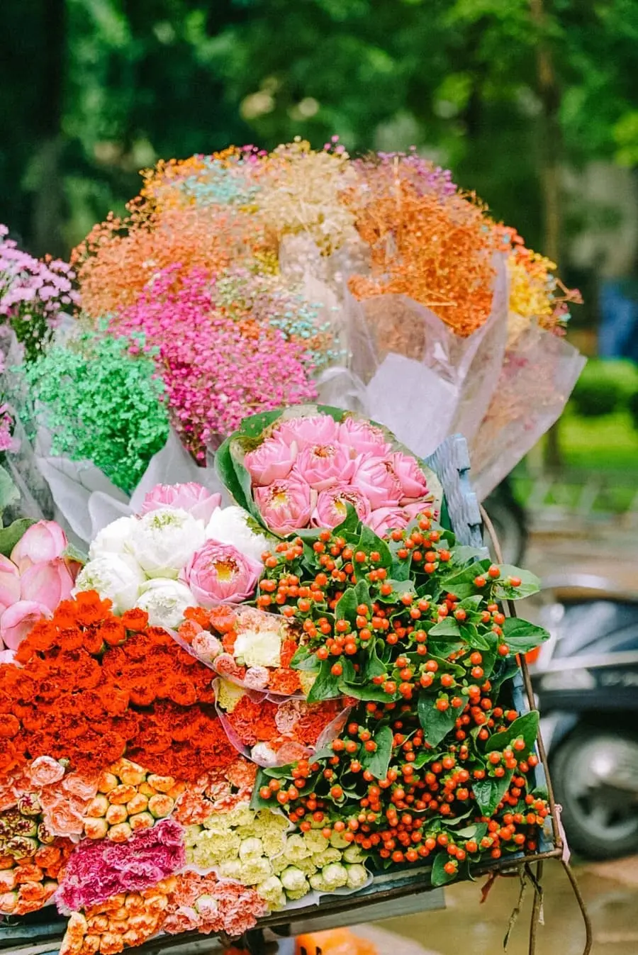 Những chiếc xe hoa H&agrave; Nội, v&ugrave;ng trời k&yacute; ức của người d&acirc;n thủ đ&ocirc; 5