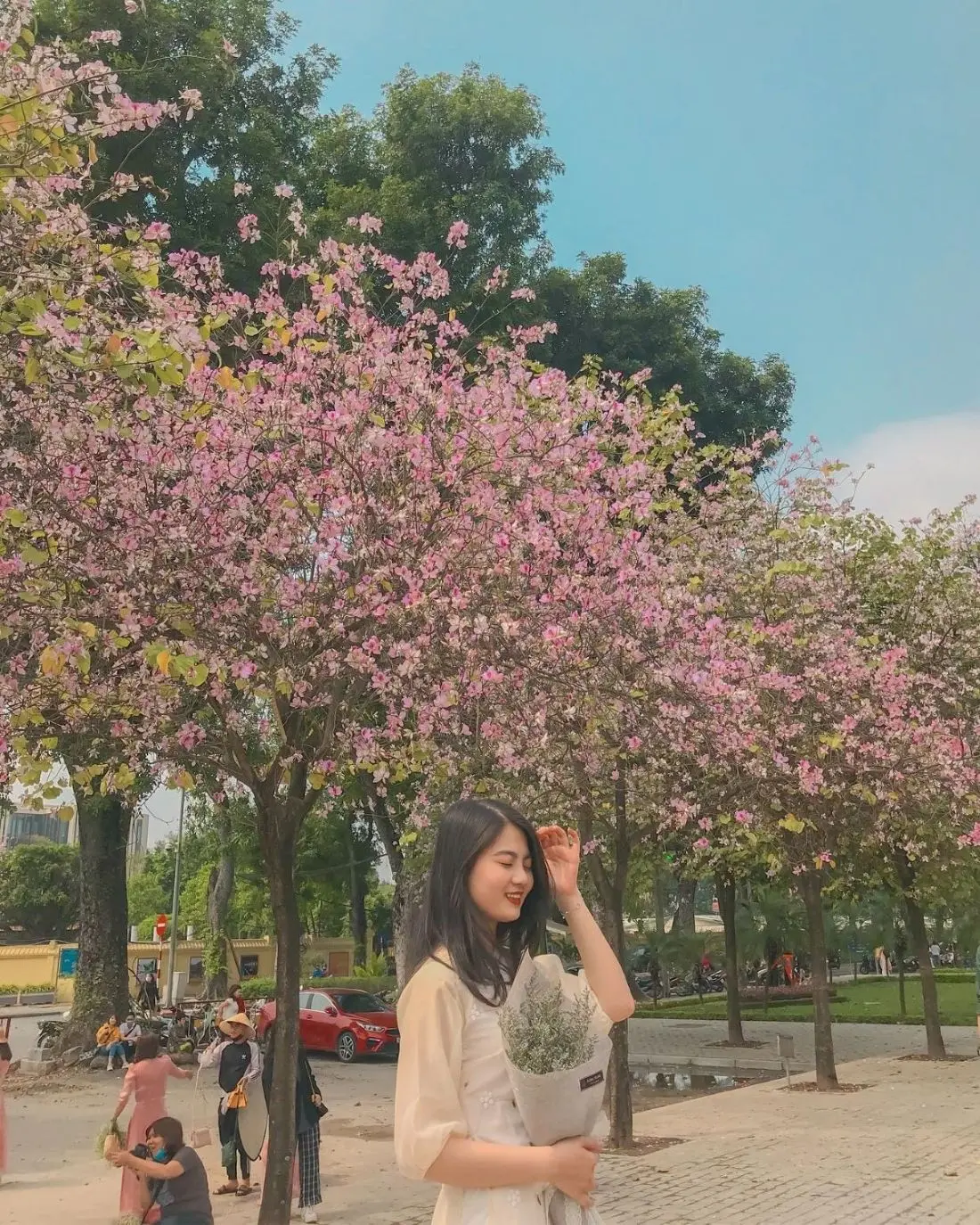 Review H&agrave; Nội, th&aacute;ng ba nơi đ&oacute; c&oacute; m&ugrave;a hoa ban nở 7