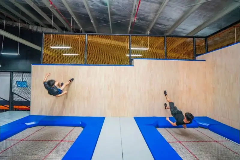 Vui chơi tại Jump Arena H&agrave; Nội review khu Trampoline nổi tiếng 11